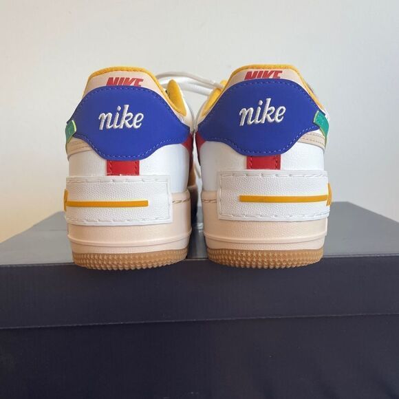 Nike Air Force 1 Shadow Summit White Neptune Green US Women 9/UK 6.5(CI0919-118) - Picture 10 of 13